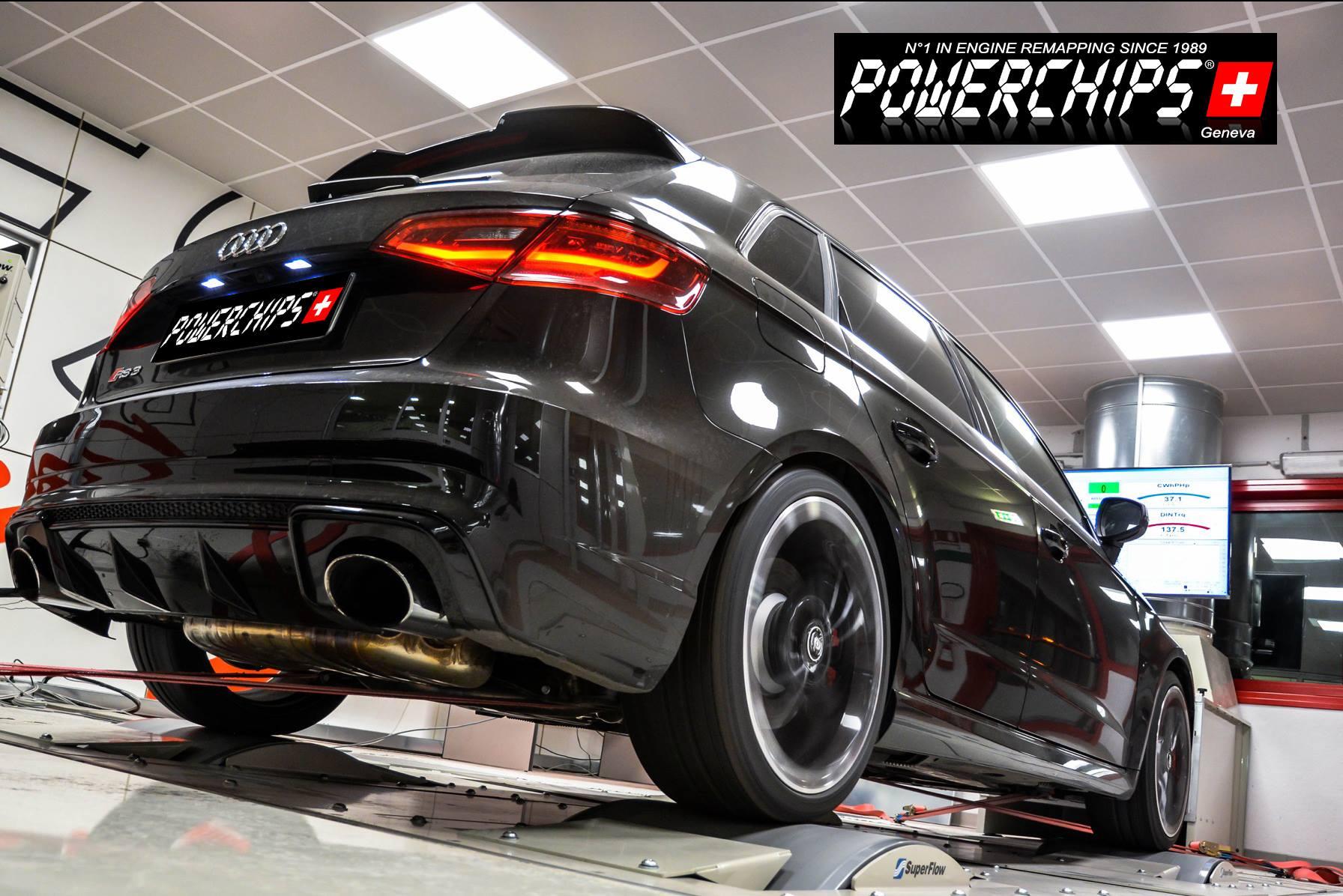Reprogrammation moteur Suisse Powerchips Audi RS3